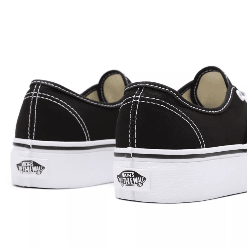 Zapatillas Vans Authentic Platform Negro Blanco - Indy