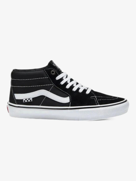 Zapatillas Vans M Skate Grosso Mid Negro Blanco