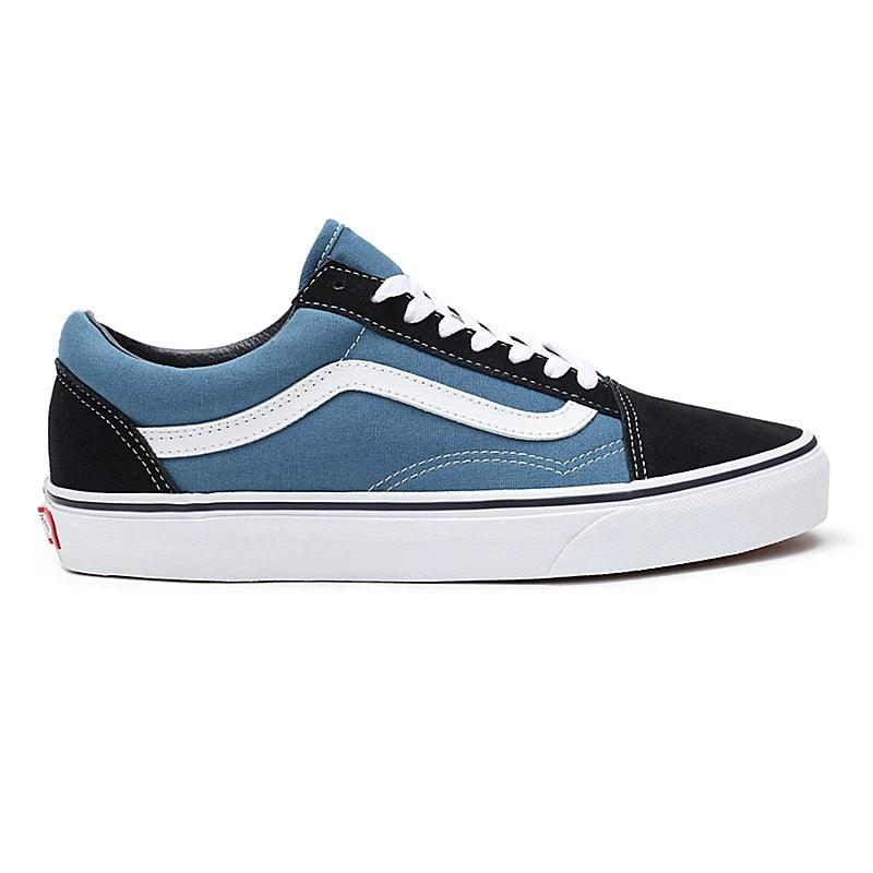 Zapatillas Vans Old Skool Celeste Blanco - Indy