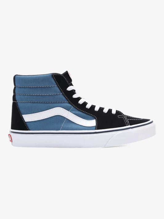 Zapatillas Vans Sk8 Hi Celeste Blanco