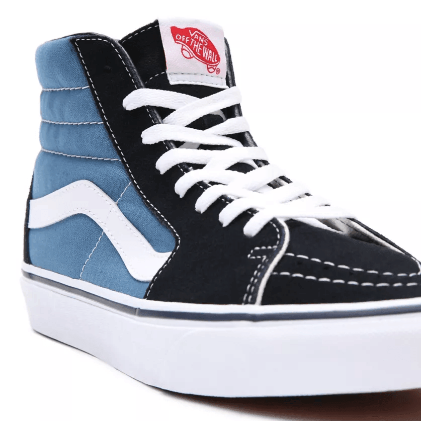 Zapatillas Vans Sk8 Hi Celeste Blanco - Indy