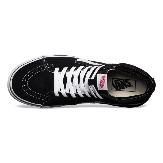 Zapatillas Vans Sk8 Hi Negro Blanco - Indy