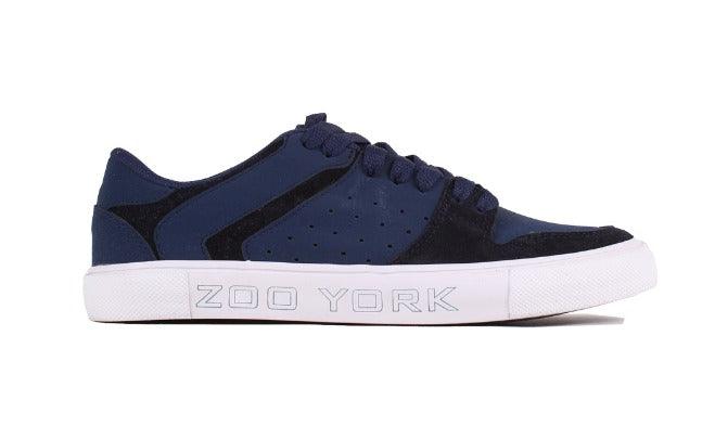 Zapatillas Zoo York Ox Zoopiter Lth Azul Blanco - Indy